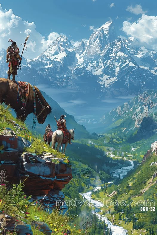 Skyward Dreams Native American Canvas