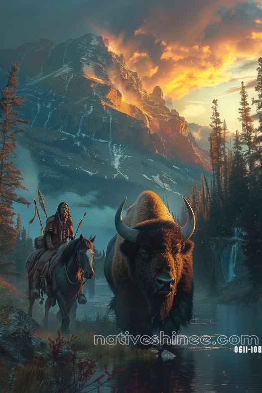 Guardians of the Sacred Valley Native American Canvas