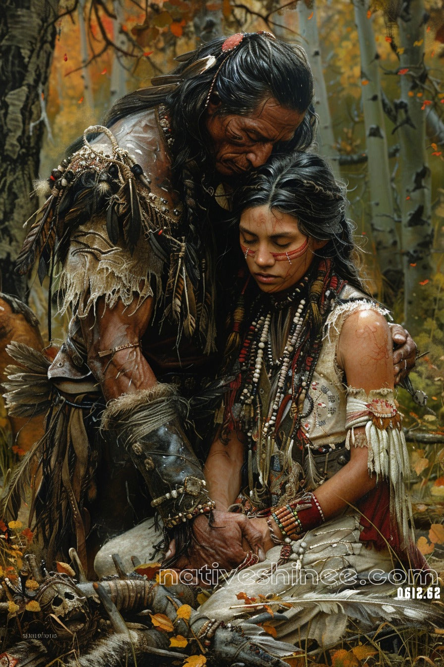 Bond of the Ancestors Native American Canvas