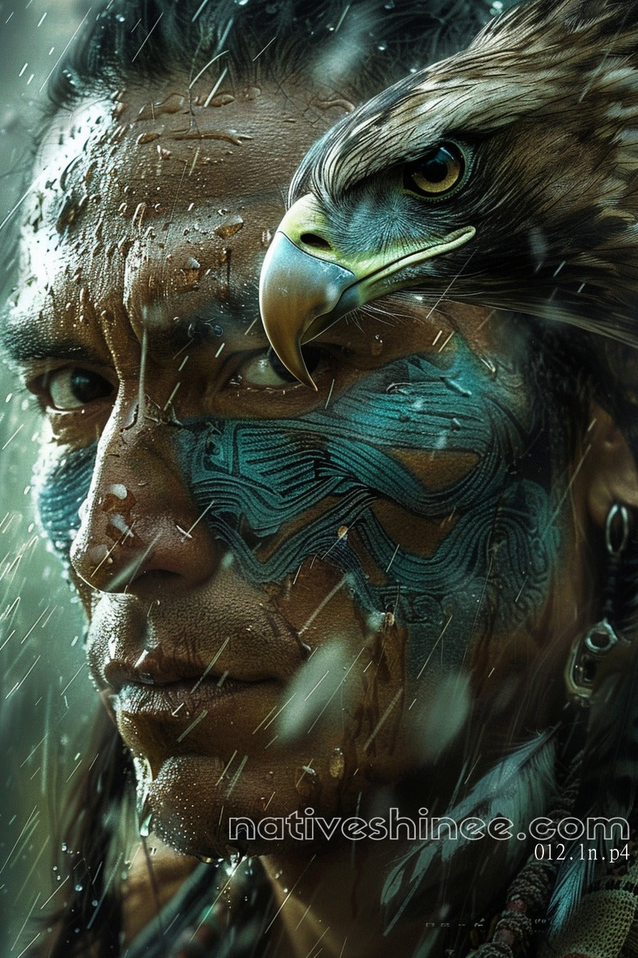 The Storm Within Native American Canvas