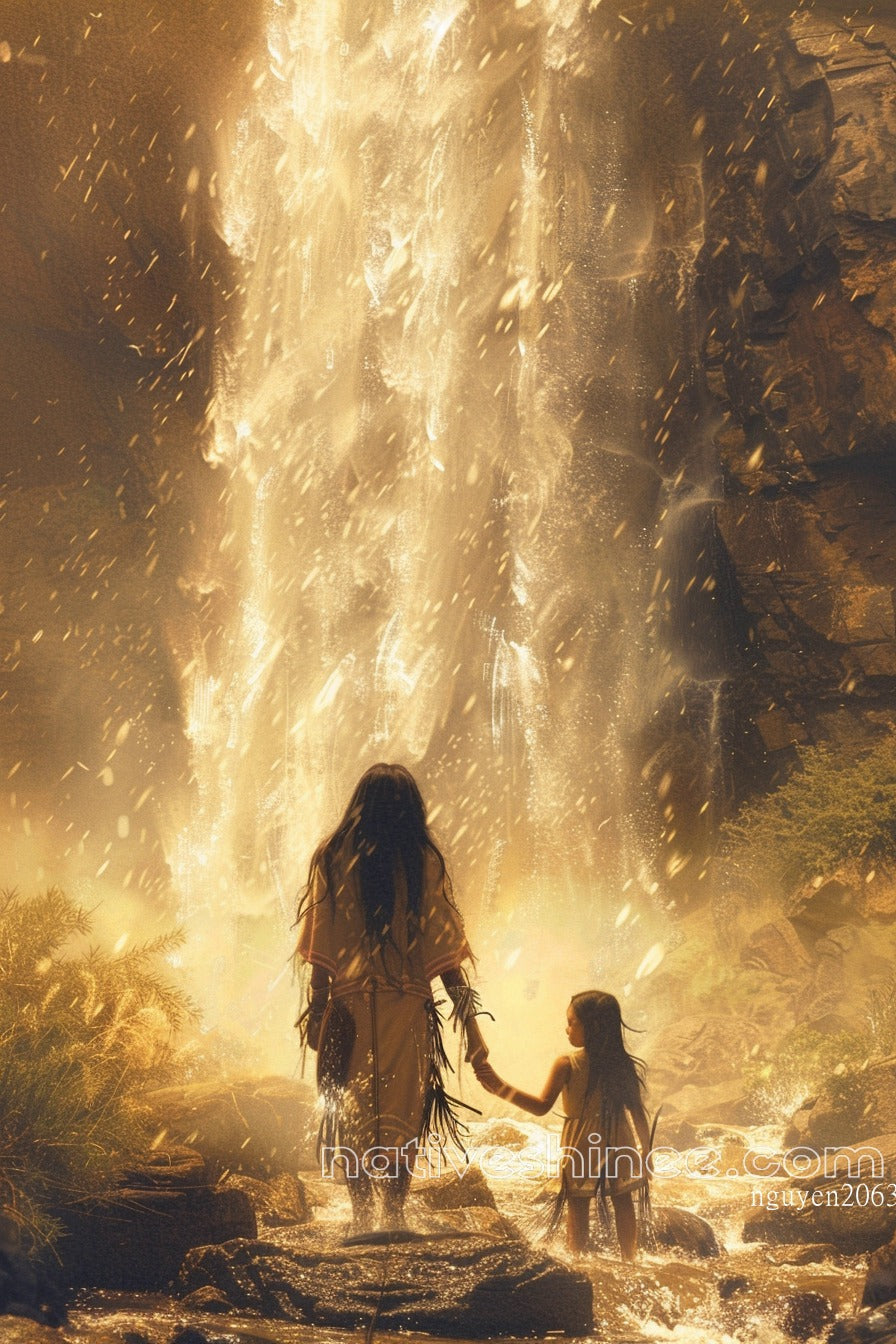 Our Connection Native American Canvas