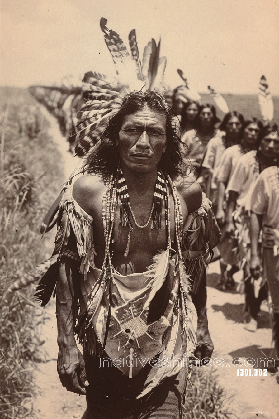 Unbroken Spirit Native American Canvas
