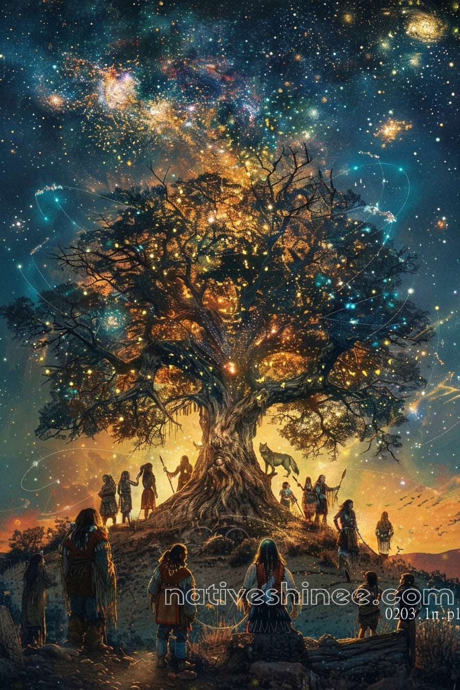 Magic Native American Canvas