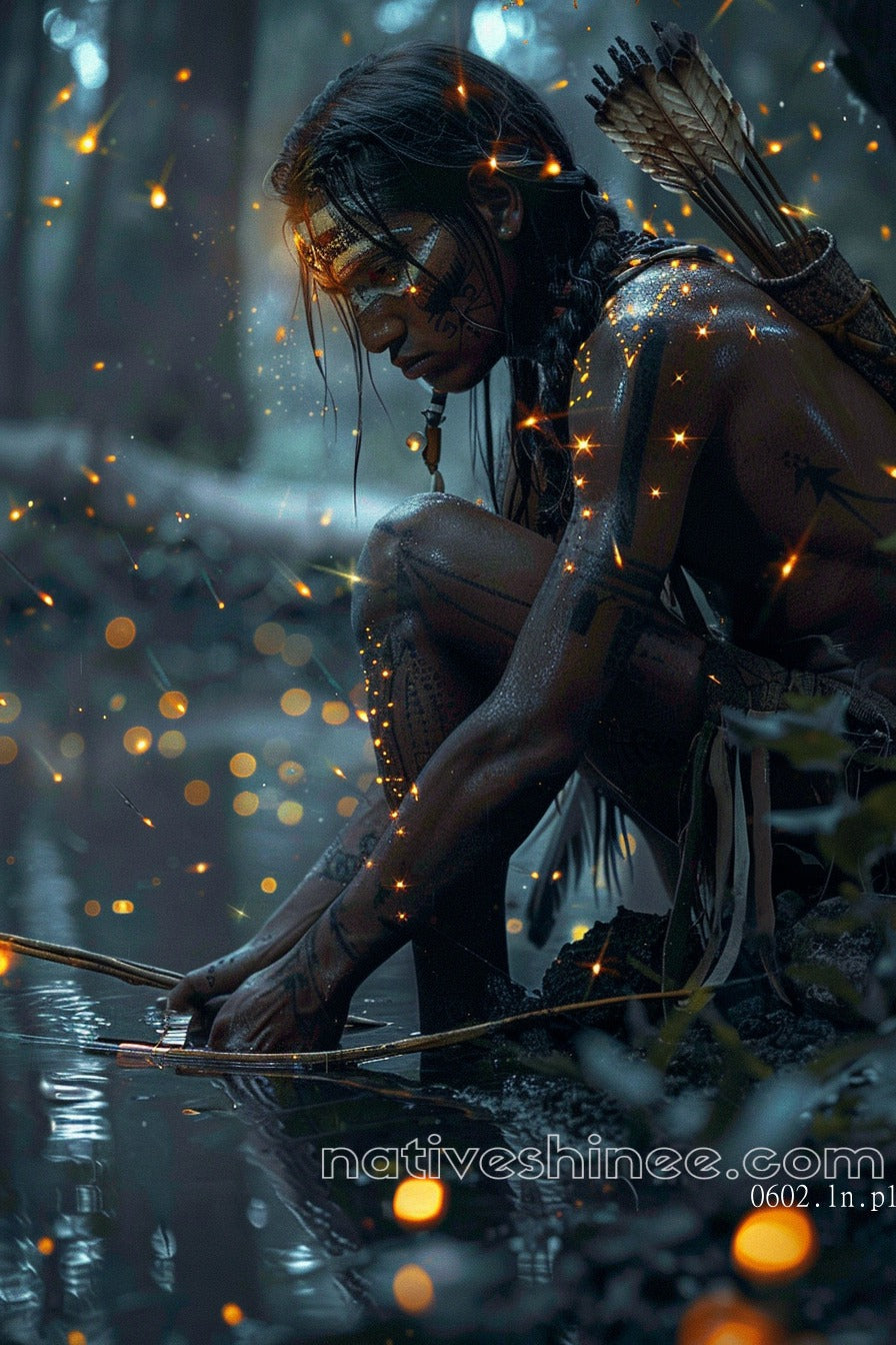 Reflections of the Spirit Native American Canvas