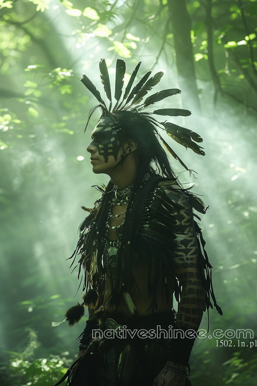 Forest Native American Canvas