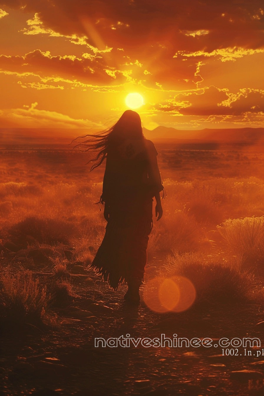 Finding Me Native American Canvas