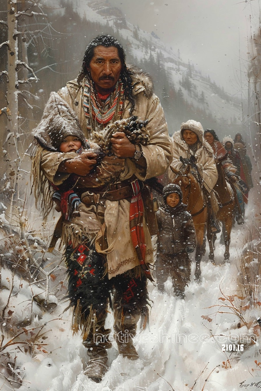 Sacred Journey Native American Canvas