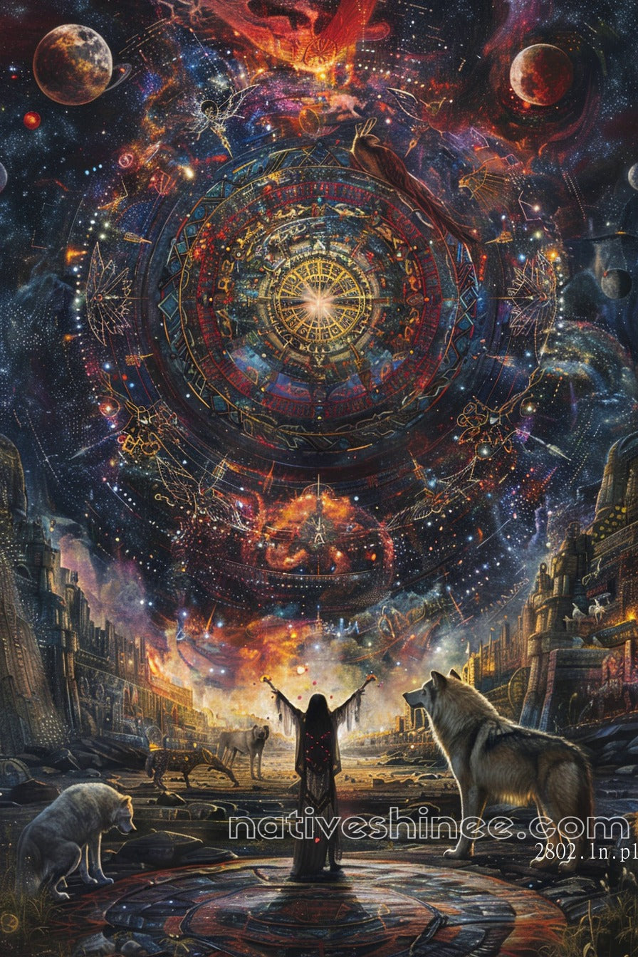 Relation Native American Canvas