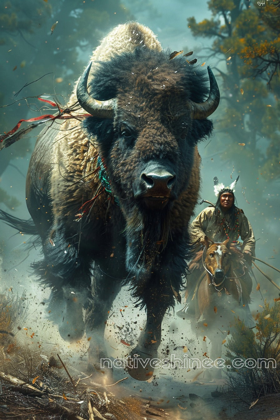 Chasing the Spirit: Native American Canvas