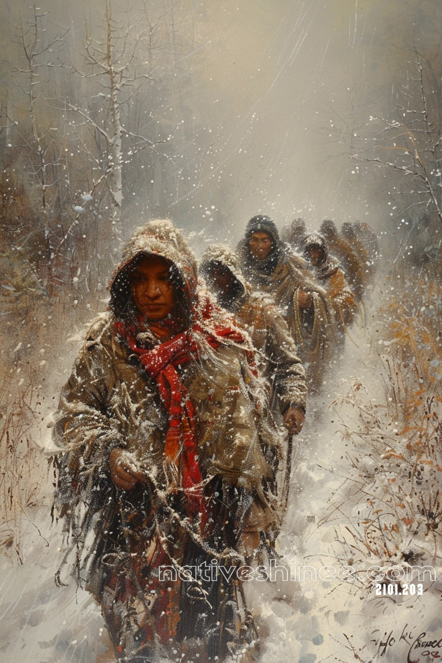 Our Spirit Native American Canvas