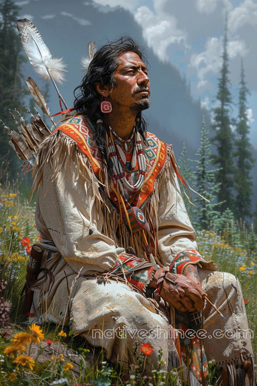 In the Presence of Nature: Native American Canvas