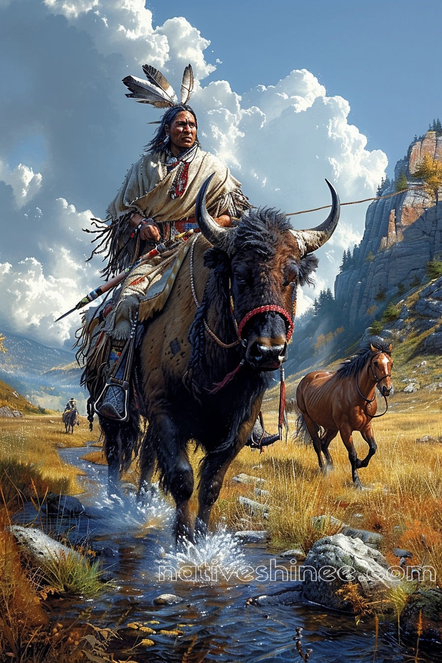 Hope's Burden Native American Canvas