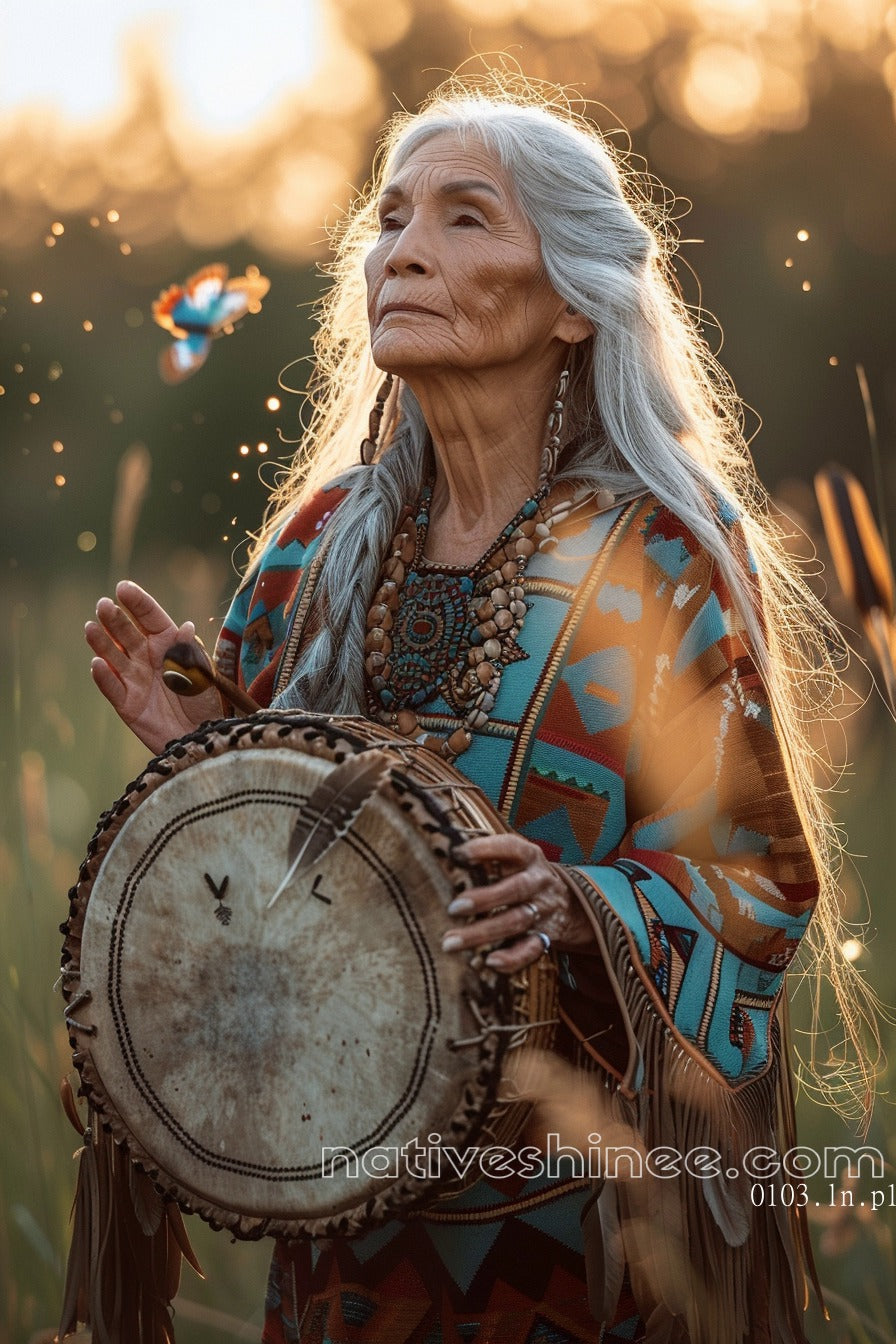 Heartbeat Of The Nation Native American Canvas