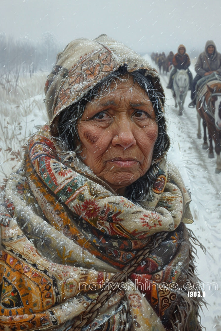 Walk-on Spirit Native American Canvas