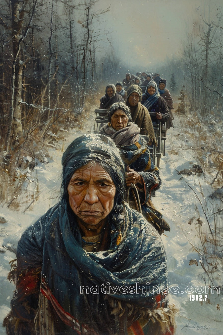 Strength Of Our Ancestors Native American Canvas