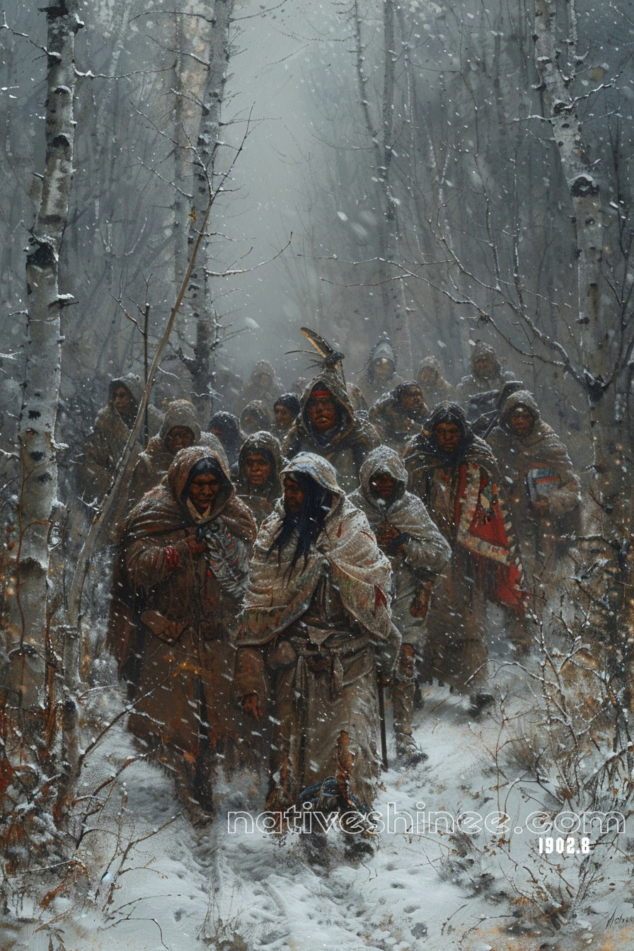 The Soul Native American Canvas