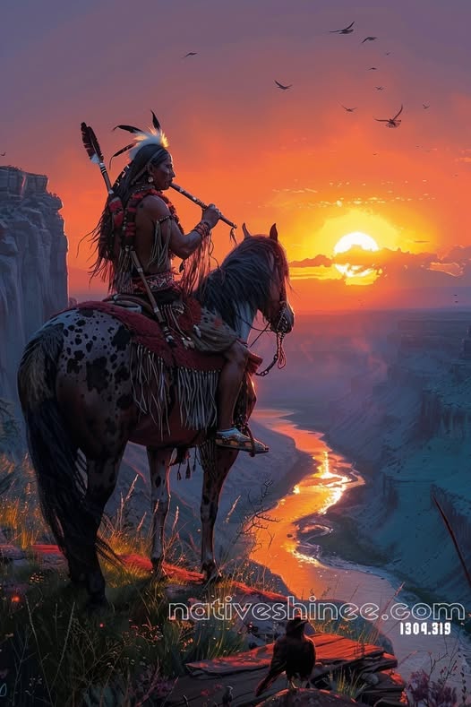 Sunset Sentinel Canvas