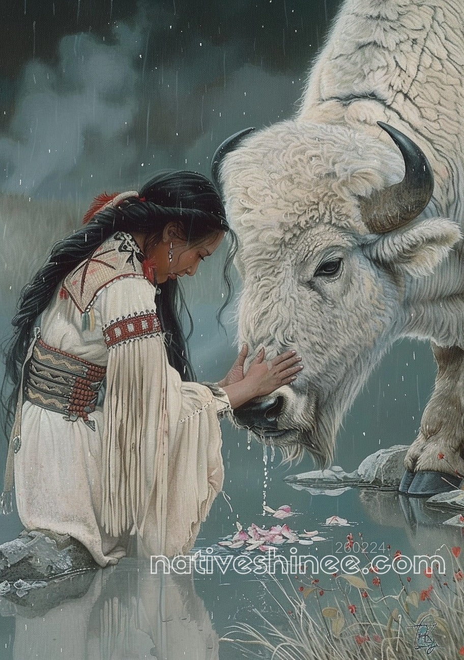 Sacred Rain Blessing Canvas