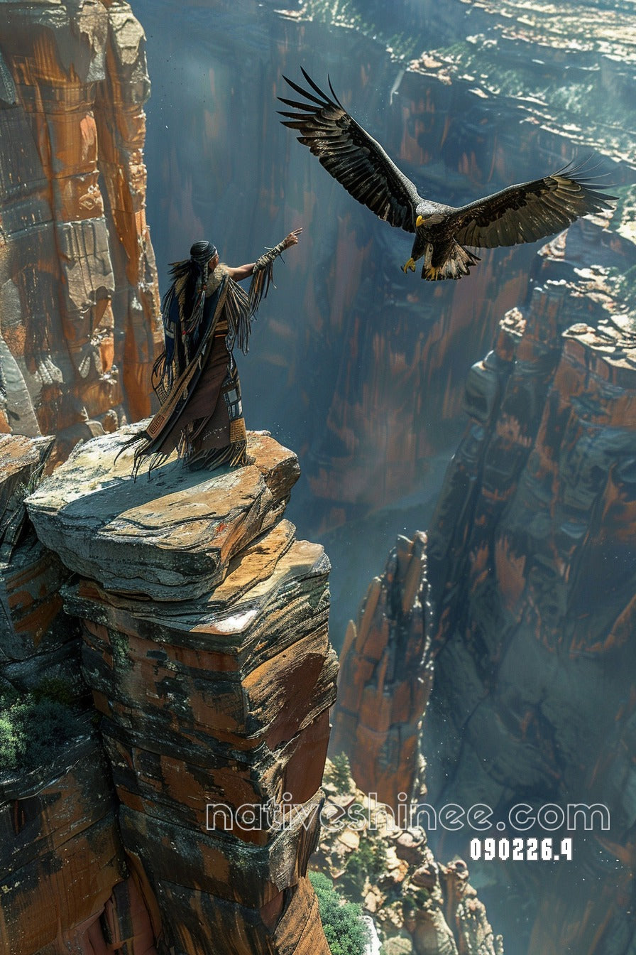 Where Wings Teach Courage Canvas