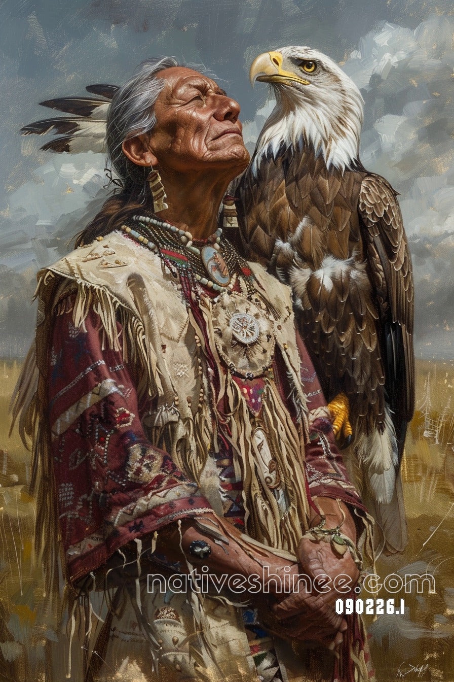 Eyes of the Ancestors Canvas