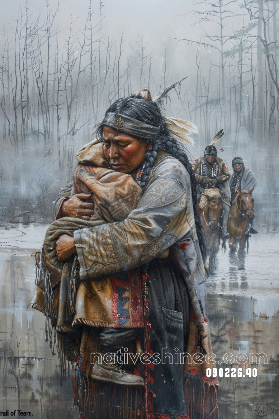 Through the Cold River of Memory Canvas