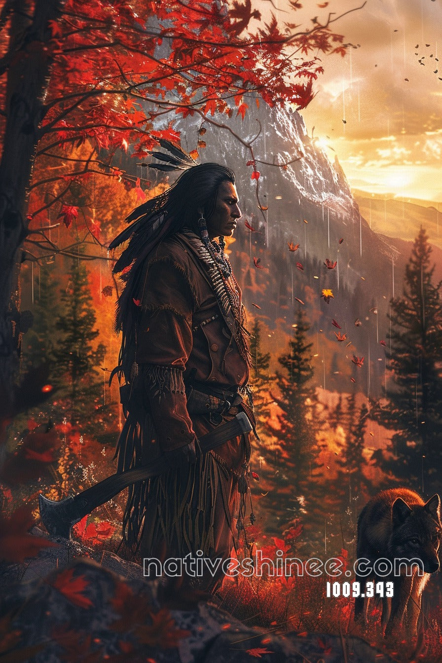 Autumn Watch in the High Country Canvas