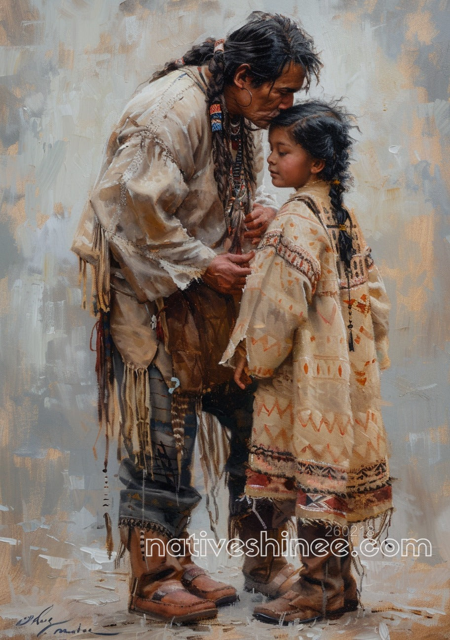 Father’s Quiet Blessing Canvas