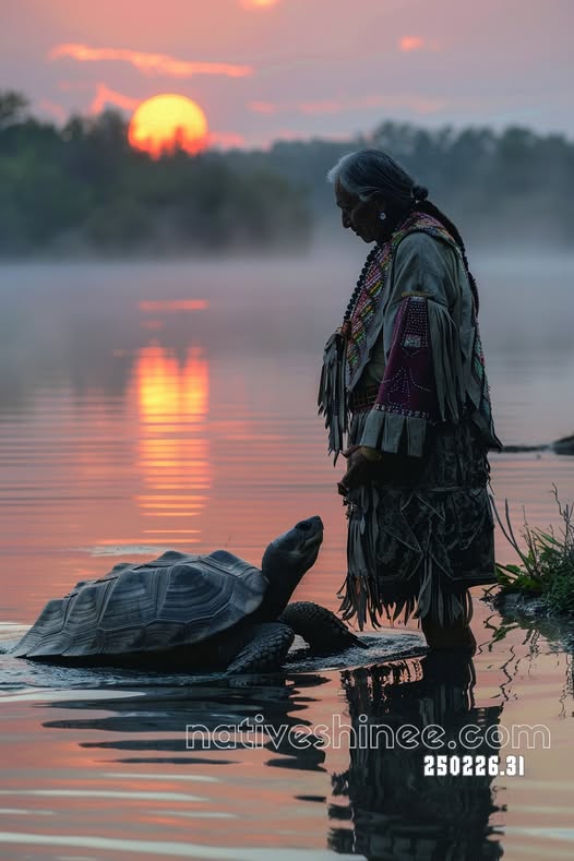 Turtle at First Light Canvas