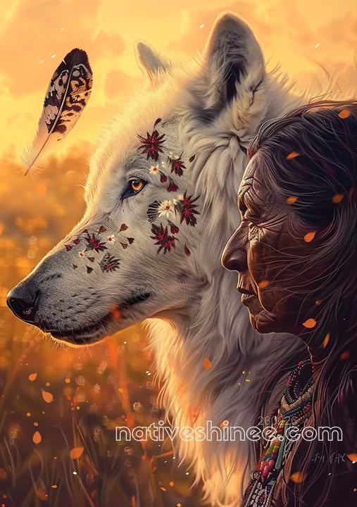 Wolf at First Light Canvas