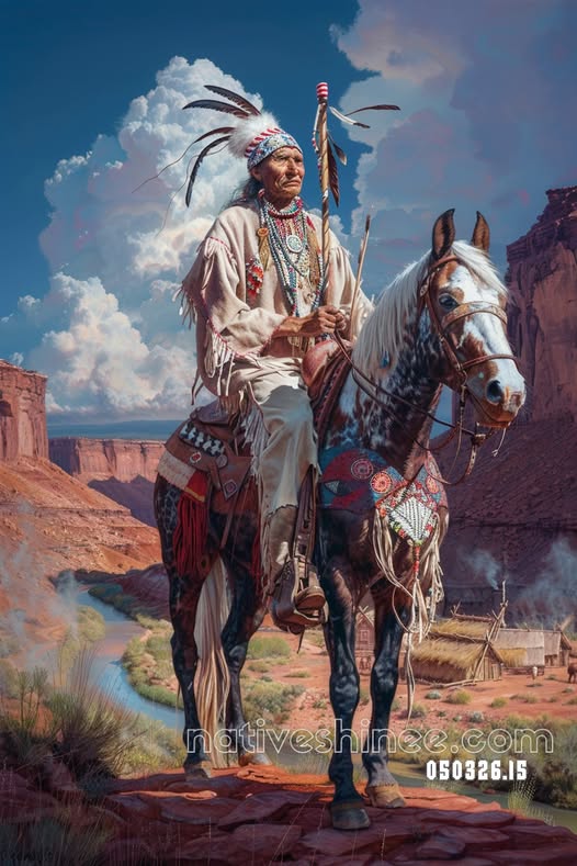 Guardian of the Canyon Passage Canvas