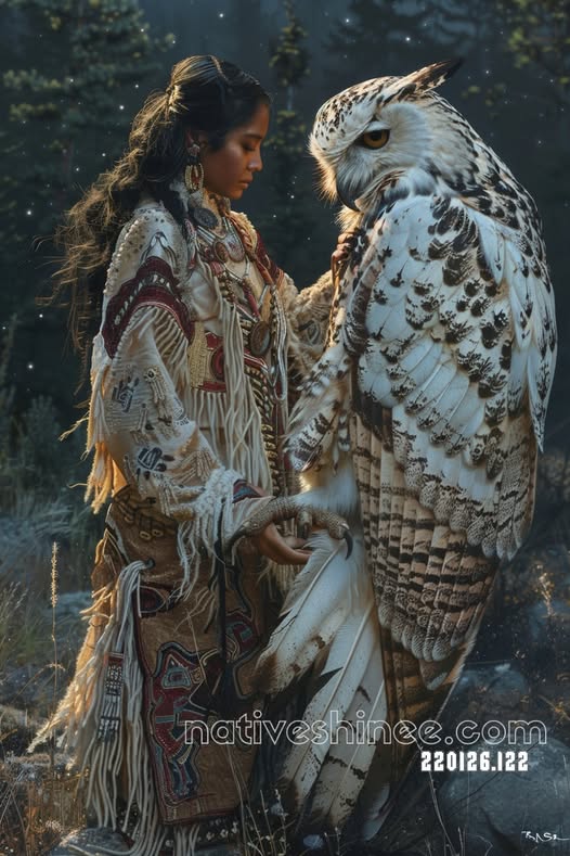 Keeper of the Snow Owl Canvas