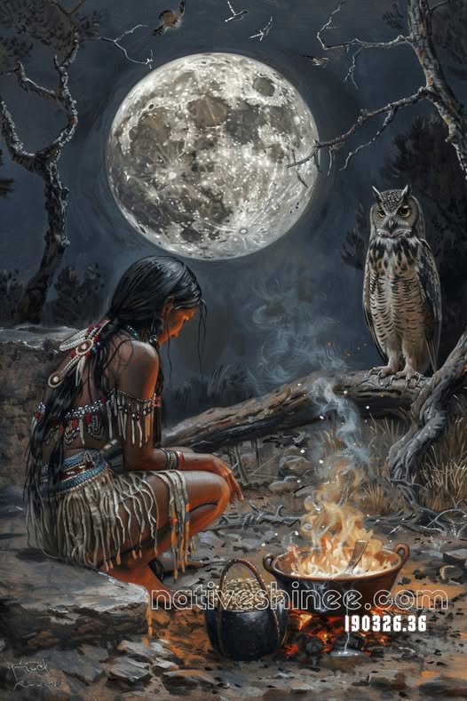 Fire Beneath the Moon Canvas