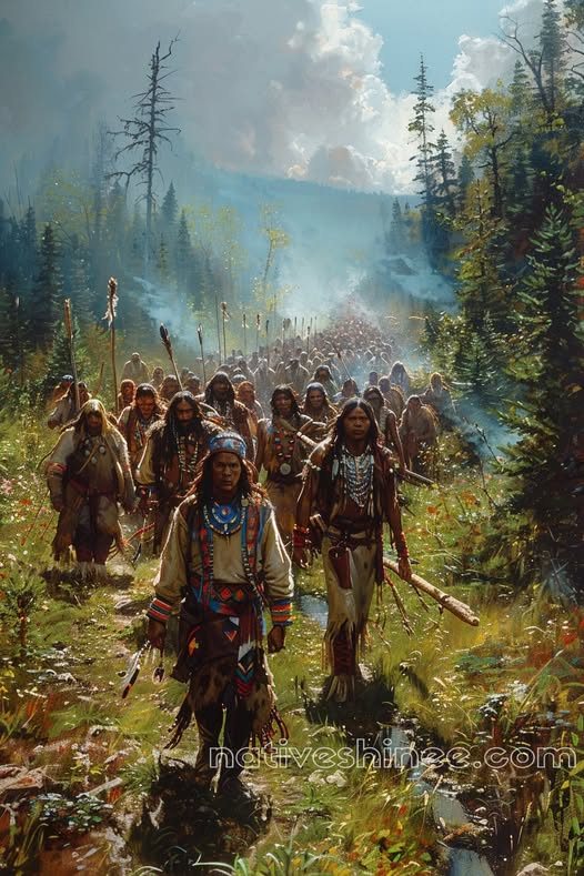 Warriors of the Wild Canvas