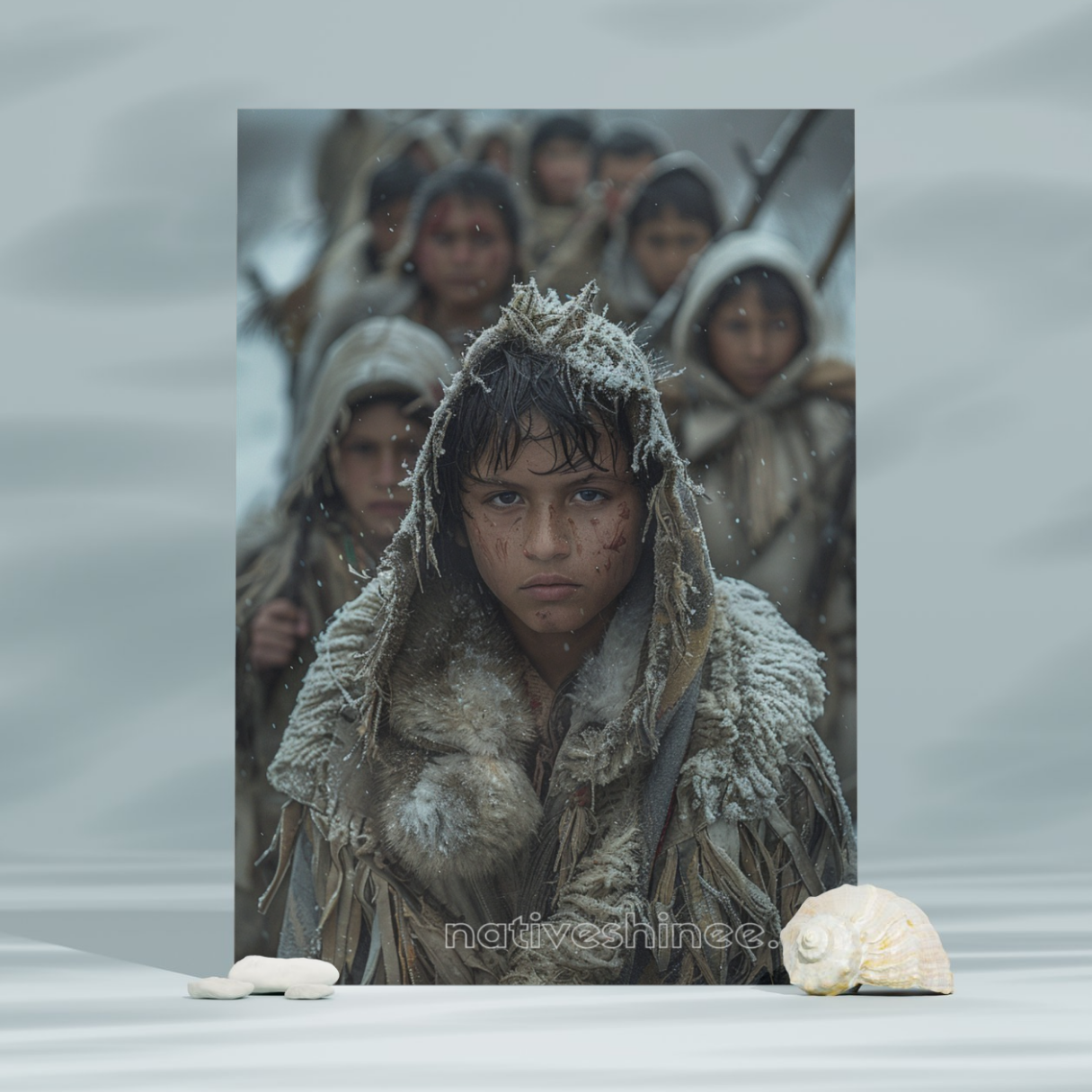 New Generation Native American Horse Canvas