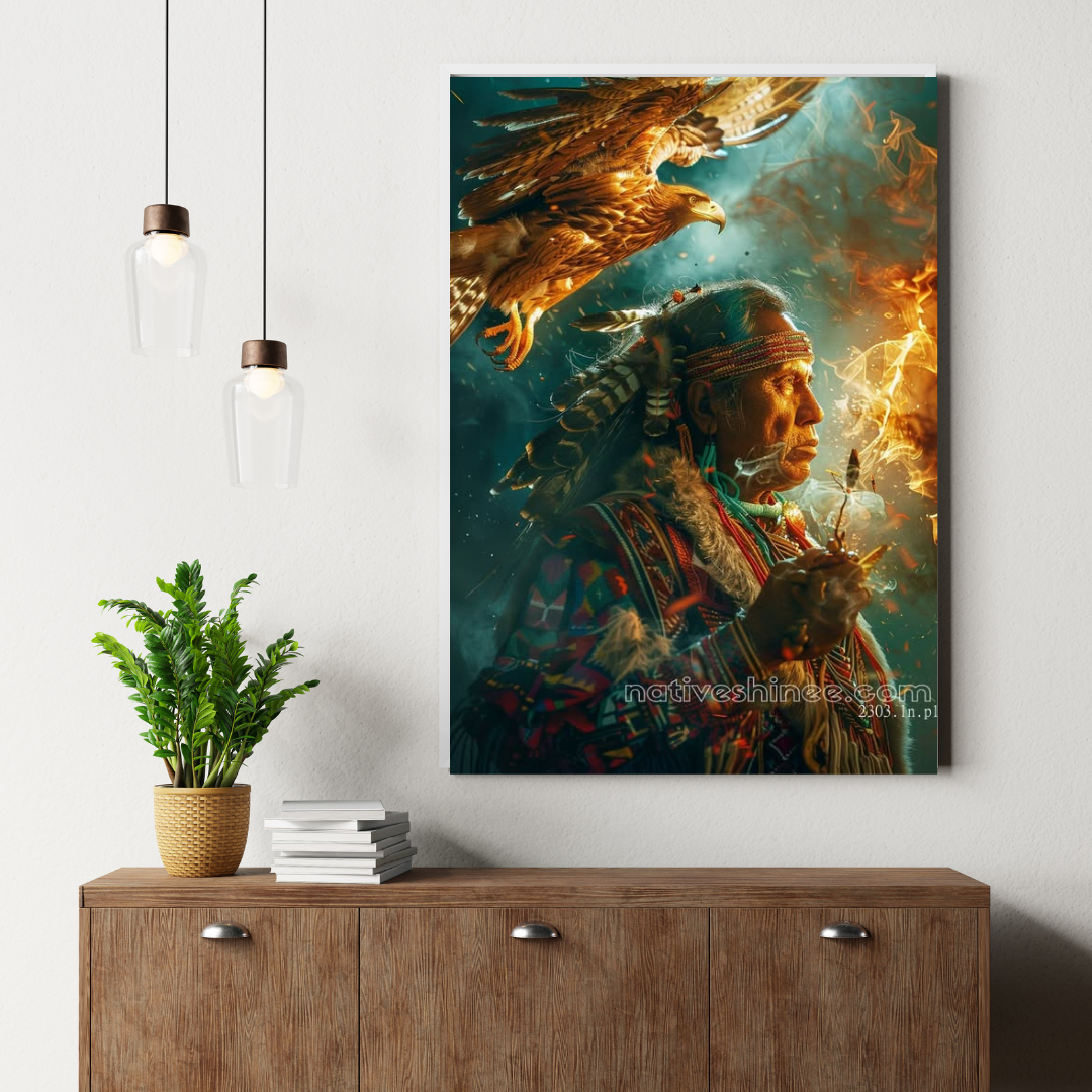 Tribal Spirit Native American Canvas