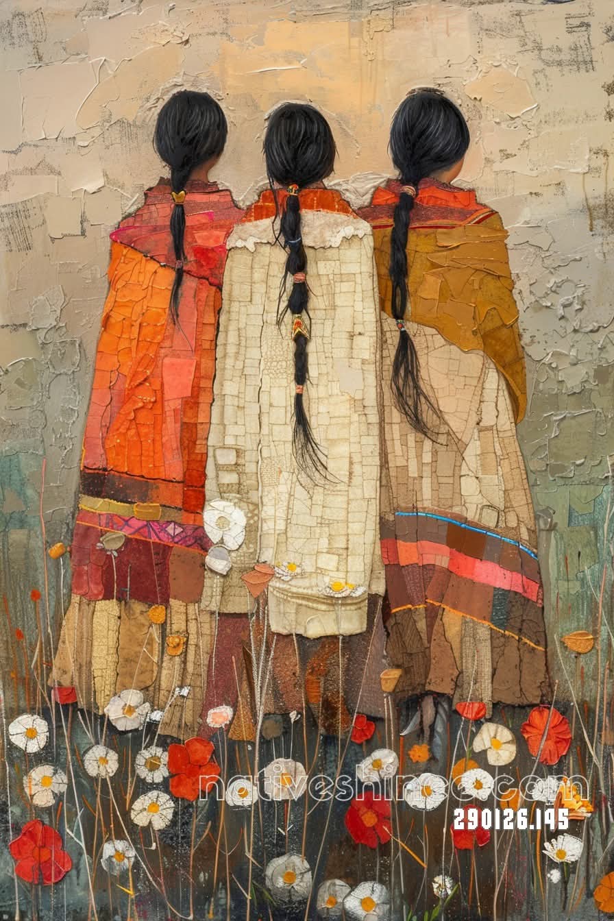 Lineage in Still Bloom Canvas