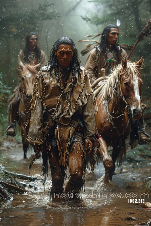 Warriors of the Sacred Forest Canvas