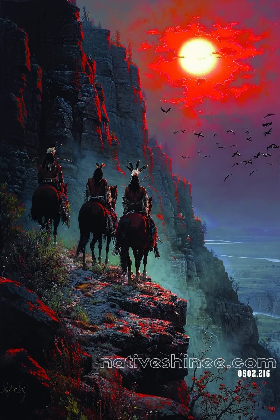 Sunset Riders Canvas