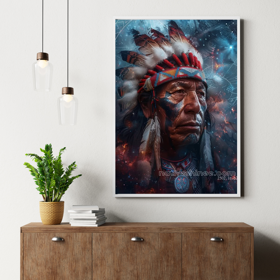 Warrior Spirit Native American Canvas