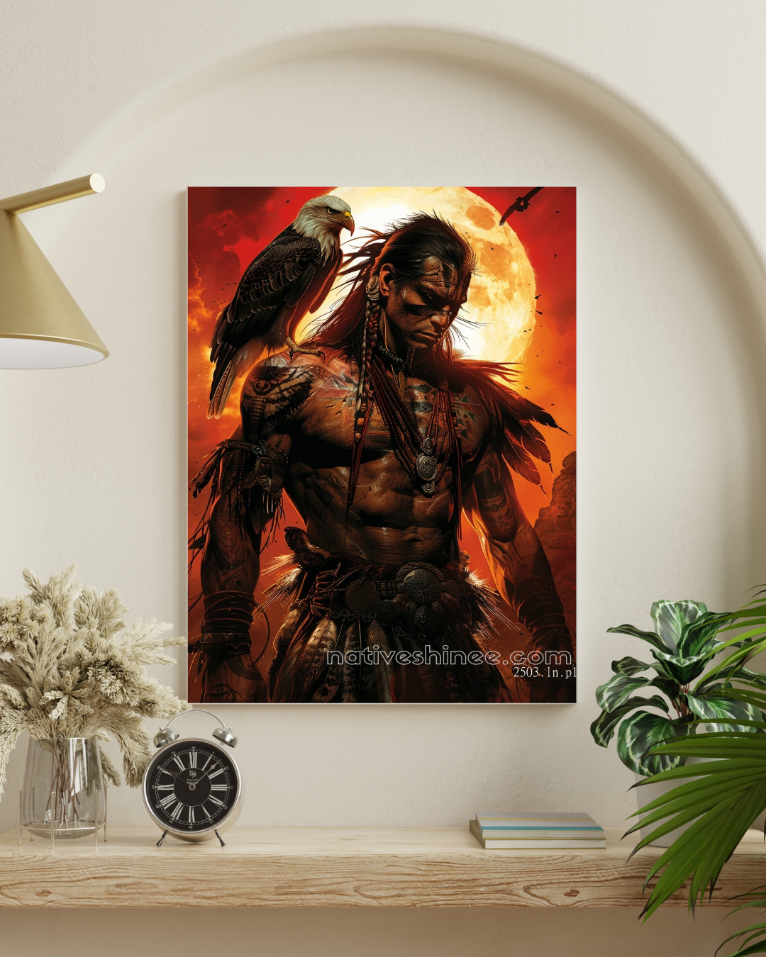 Eagle Spirit Native American Canvas