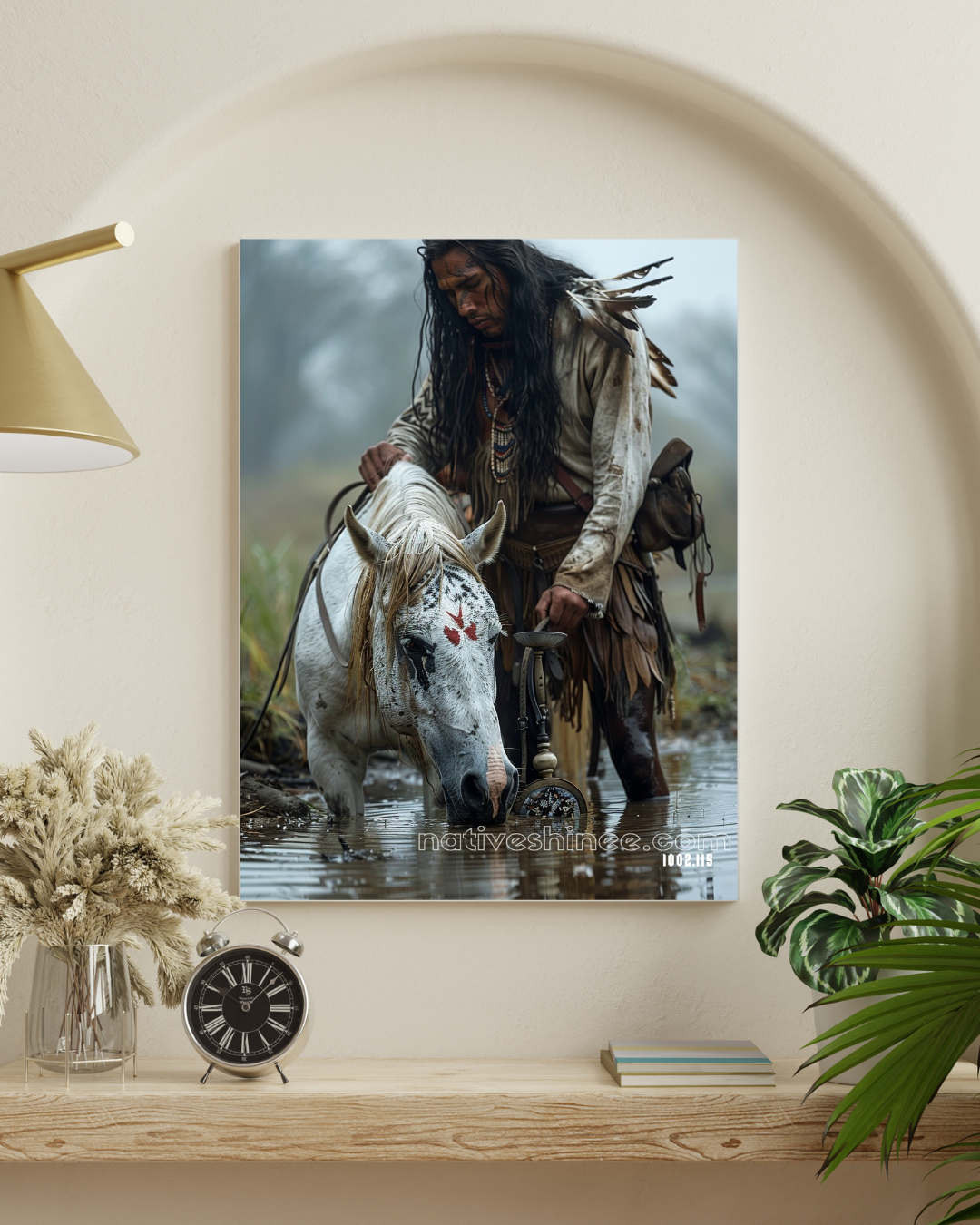 River Bond Native American Canvas