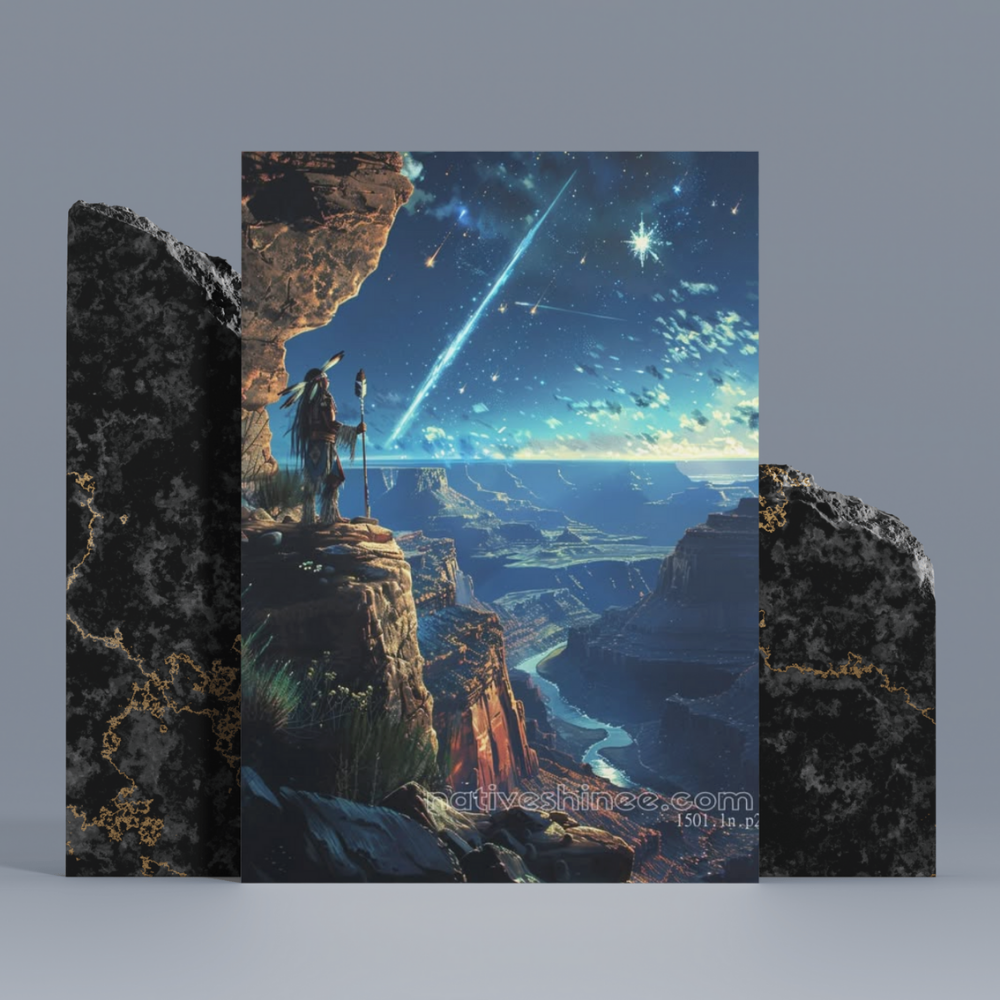 Skyward Vision Native American Canvas