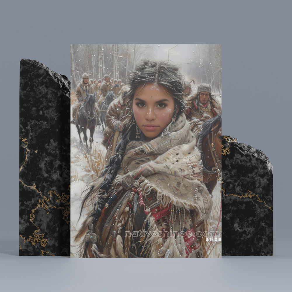 Unyielding Spirit Native American Canvas
