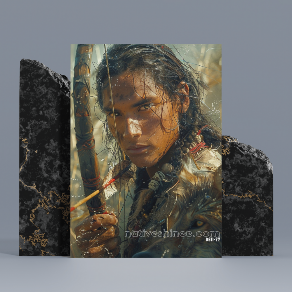 The Spirit of the Warrior Native American Canvas