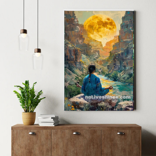 Guardian of the Night Ritual Canvas