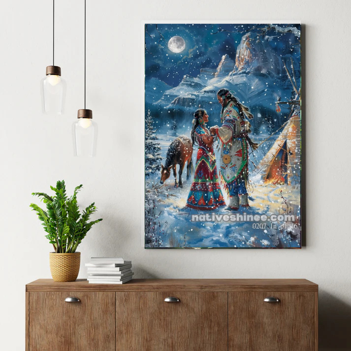 Elder’s Wisdom at Sunset Cliff Canvas