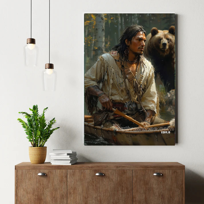 Whisper of the Wild River Canvas