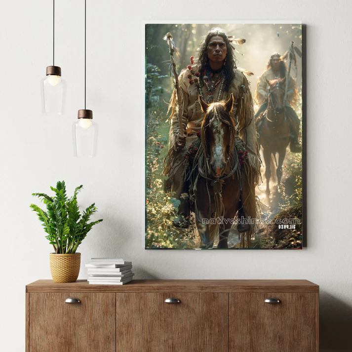 Warriors of the Dawn Ride Canvas