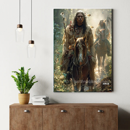 Warriors of the Dawn Ride Canvas