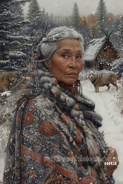 Keeper of Winter’s Wisdom Canvas